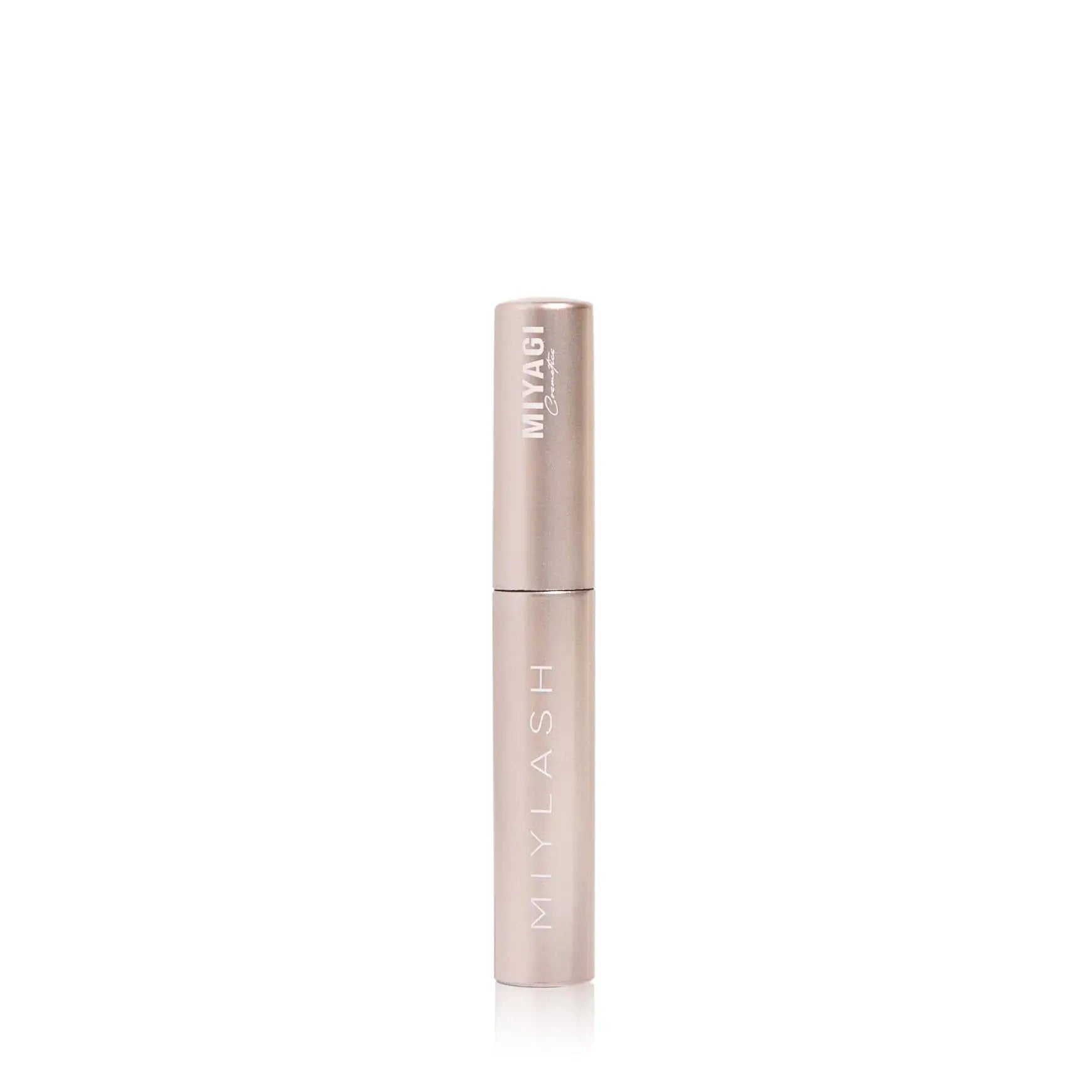 Compact MiyLash Mini Lash Serum bottle, perfect for on-the-go lash and brow care with a travel-friendly design.